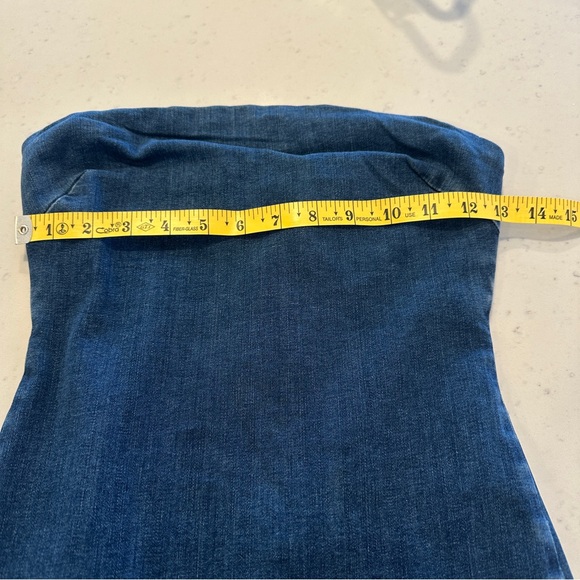 Zara Denim Maxi Dress NWT Size XS - Picture 7 of 8